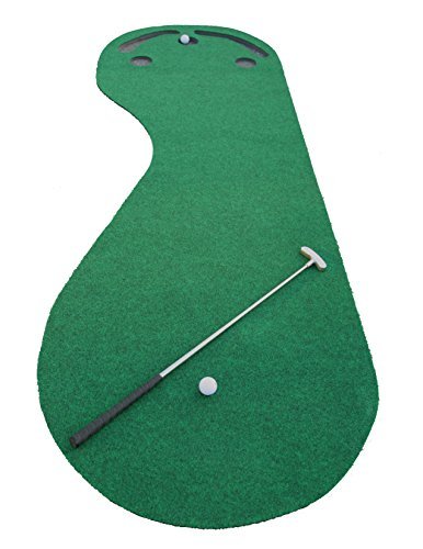Improve Your Putting Stroke With A Putting Practice Mat grassroots par 3 putting green