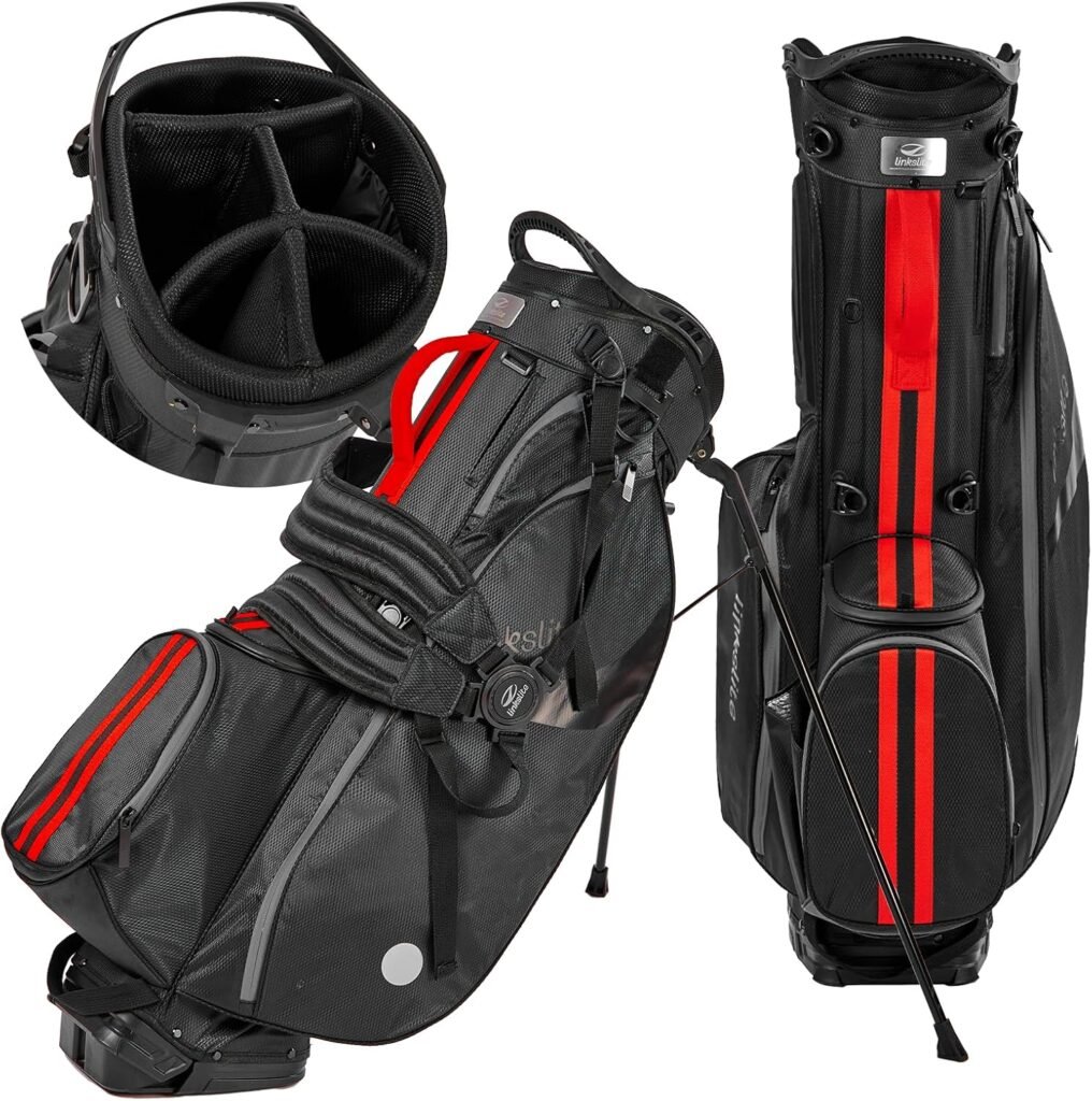 linkslite ultralite waterprooof golf stand bag