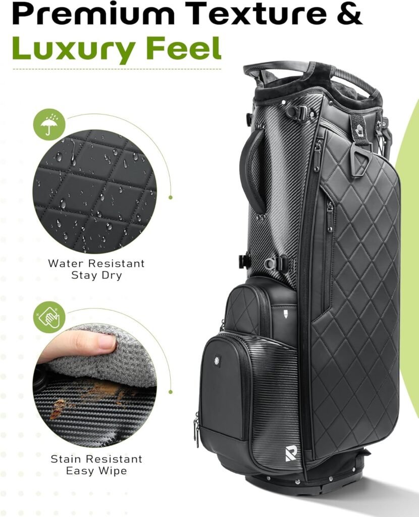 rioroo waterproof golf stand bag