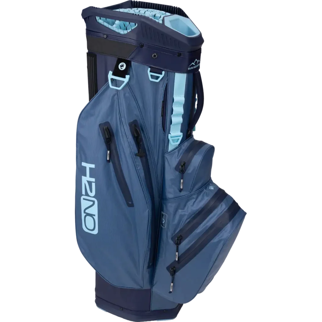 sun mountain h2no lite cart bag standing