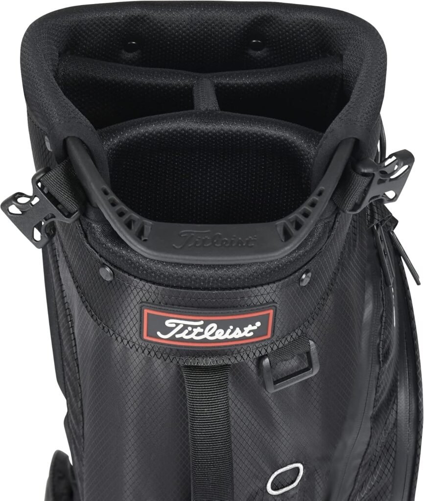 titleist players 4 stadry golf stand bag top