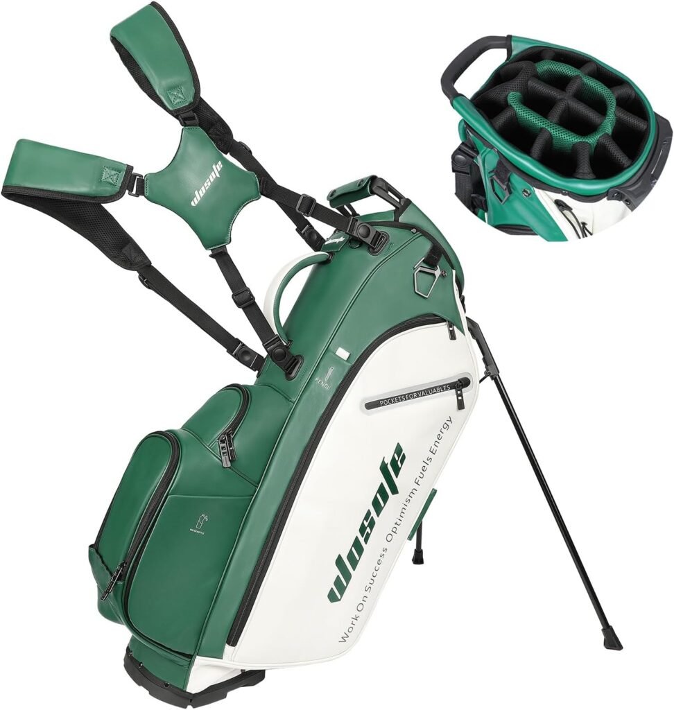 wosofe lightweight waterproof golf stand bag